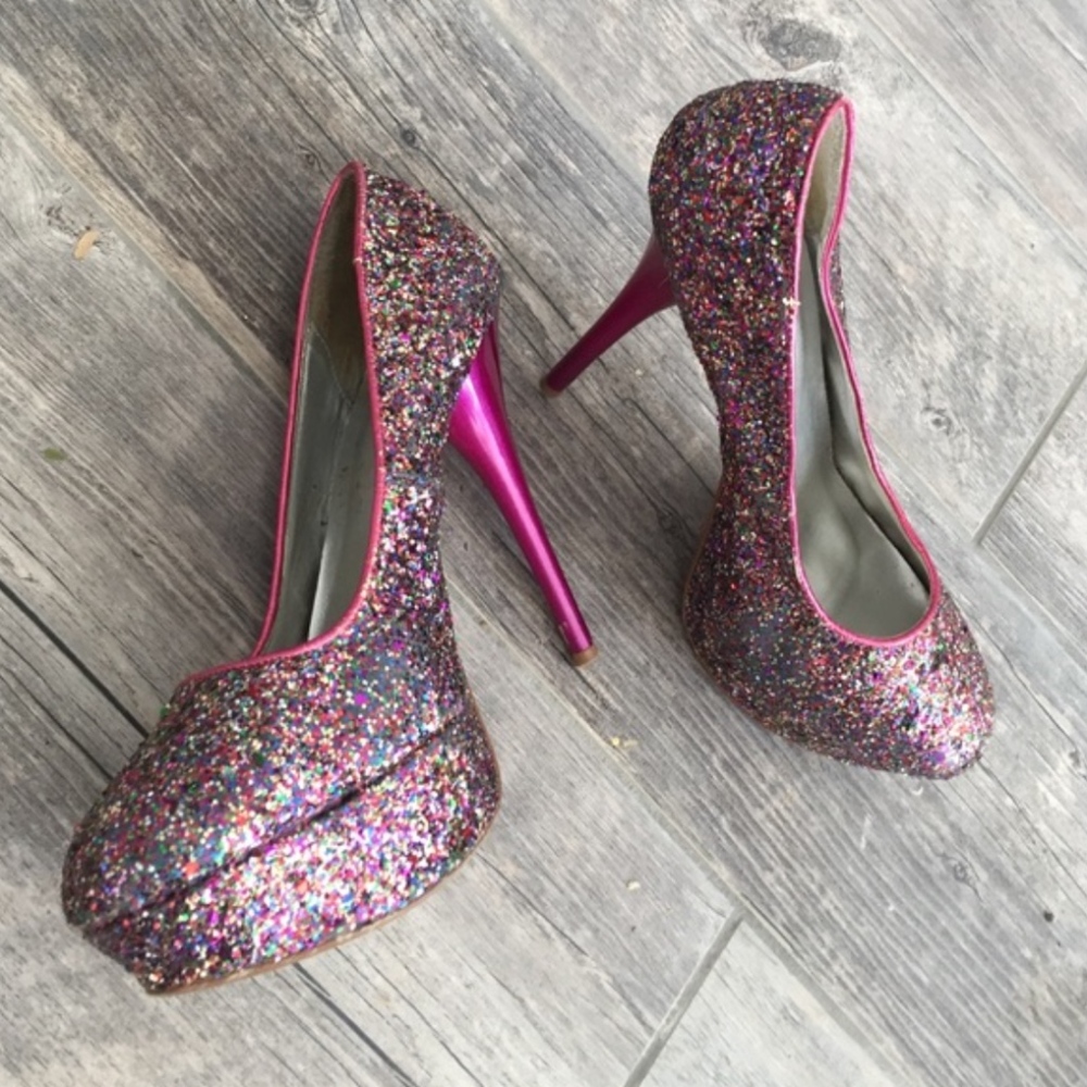 Glittery Sparkle Heels